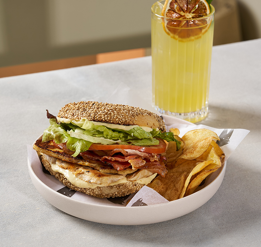 BAGEL CLUB SANDWICH